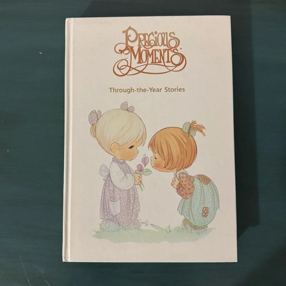 Precious Moments Other - Vintage 1990s Precious Moments Through The Year Stories Hardcover Book